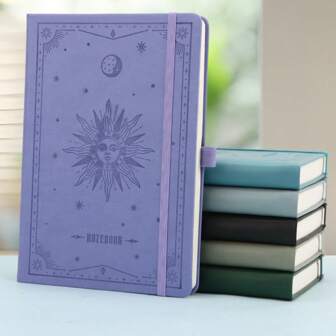 Lank Notebook Diary, 160 Sheets/320 Pages, 100gsm Thick Paper, A5 Hardcover Cover, Painting Art Sketchbook, No Grid Lines, Ordinary Sketchbook, Suitable For Men And Women's Work And Writing, 5.78 X 8.34,For School Supplies,Back To School