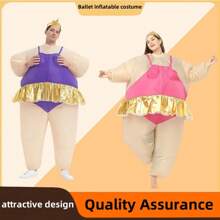 Halloween Costume Party Performance Costume Ballet Fat Role Play Costume Fun Party Atmosphere Props Ballet Inflatable Costume Adult Inflatable Costume
