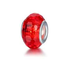 1pc Fashion Red Series Heart, Square, Bell, Flower, Bow, Cup, Key, Baseball, Home, Peace Dove Pendant, Suitable For Girls And Women DIY Bracelet Necklace Fashion Jewelry Making Gift Valentine's Day - Red - View 2