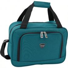 Teal Hardside Expandable Spinner Luggage Set 3 Piece Travel Suitcases For Airplane Trips Lightweight Durable Aluminum Alloy Exterior With Smooth Rolling Wheels