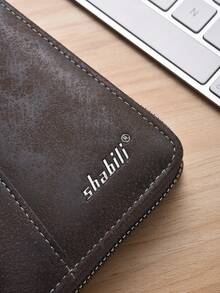 Men's Wallet, Fashionable Large Capacity Multi-Card Slot Casual Phone Pouch Coin Purse - Multicolor - View 7