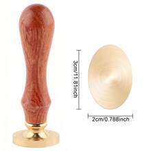 1PC 2cm/2.5cm/3cm Personalized Simple Style Initials Wax Seal Stamp-Sealing Wax Stamp With Wooden Handle For Crafting, Envelopes, Gift Wrap Graduation Gifts And Wedding Invitation Back To School Multi-Functional,Compact,Seal,Reusable,No-Iron Contracted,Cute,Vintage Unique,Customized Self Inking Stamps Personalized,Name Stamps Personalized,Personalized Gifts For Women/Men Ideal Gifts For Him Her,Boyfriend,Girlfriend,Friends,Family,Workers For School,For Business/Work/Office,Back To School,School Supplies,School Gift,For Office,For Classroom,For Teacher Gifts,For University,For Colleague,For Dorm Rooms,For Teacher,For Boys And Girls,For Teenagers,Junior High School Students,Middle School Students,High School Senior High School Students,College Students,University Students,Freshman,Sophomore,Underclassmen,Season Picks,Office & School Supplies,Customized Stamps,Office Decor ,Forever Love - Multicolor - View 14