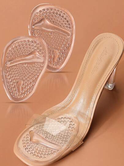 Plain    Metatarsal Pads Women | Heel Inserts For Women | Ball Of Foot Cushions (1 Pair Foot Pads) All Day Pain Relief And Comfort One Size Fits Shoe Inserts For Women For Women High Heels Women Pumps And Men Sneakers Shoes Summer Daily Wear  Beach