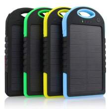 Dual USB Solar Power Bank, For Android, Type-C Input, Brings Strong Light, Suitable For Night Travel, Suitable For Charging All Mobile Phones. - 多色 - 查看 16