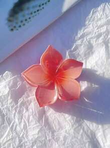 3 peças/4 peças Grampos de Cabelo com Flor de Lírio Ombré, Acessórios de Cabelo Versáteis Grampos de Cabelo com Flor, Acessórios de Outono e Inverno para Looks de Férias Femininos