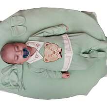 Noah Maternity Outfit For Boy 4 Pieces Of Baby Clothes - 綠色 - 查看 4