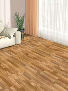 1卷，宽40厘米（15.75英寸），多种长度和颜色可选。自粘式，撕开即可粘贴，可移除，不留残胶，防水，防滑，耐刮擦。优质PVC乙烯基地板贴纸，简约现代深灰色木纹纹理印花，装饰性强，易于粘贴，适用于厨房、浴室、洗衣房、卧室、客厅、全屋地板翻新、出租房装饰。 - 彩色 - 查看 7