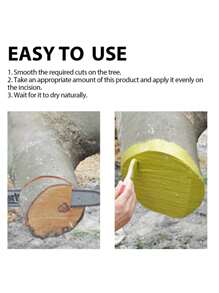 Plant Care Coating Tree Repair Paste Enhance Grafting Success Rate;Plant Graft Cut Surface Sealer - Fruit Tree, Seedling And Wood Repair Paste For Graft Wounds, Cuts And Scars - All Seasons Use;Plant Grafting Sealing PE Film 3cm 2.2 Silk 120m