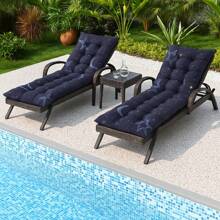 1 Stück weiches Lounge-Stuhl-Kissen, Outdoor Hochlehnen Schaukelstuhl Sitzkissen Liegematte für Terrasse, Garten, Wohndekoration