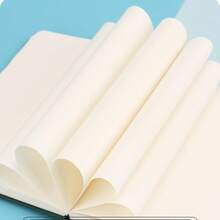 Lank Notebook Diary, 160 Sheets/320 Pages, 100gsm Thick Paper, A5 Hardcover Cover, Painting Art Sketchbook, No Grid Lines, Ordinary Sketchbook, Suitable For Men And Women's Work And Writing, 5.78 X 8.34,For School Supplies,Back To School