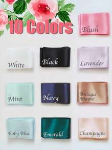 个性化缎带、选美带、个性化带、生日派对、单身派对、单身派对带、定制带、个性化礼品 - 彩色 - 查看 2