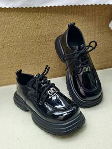 1 Pair Casual Leather Shoes, Versatile Spring New Arrivals