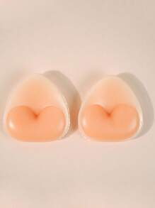 2/4pcs Invisible Silicone Bra Pads - Supportive Swimwear Inserts & Push-Up Enhancers, Soft, Washable, Reusable For Seamless Shaping, Perfect For Bikinis, Bridal Outfits, Pool/Beach Events, And Parties, Swimwear Accessories