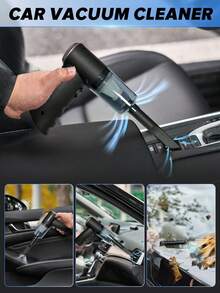 无线手持式吸尘器 - 可充电锂电池，轻巧，易于使用，非常适合家庭、汽车、宠物毛发、灰尘、碎屑清洁工具便携式吸尘器