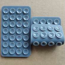 28 件双面硅胶吸盘手机支架，可重复使用，适用于家庭和办公室的光滑表面，兼容 、Android 手机，生日、家人、朋友手机支架、手机配件的礼物 - 彩色 - 查看 12