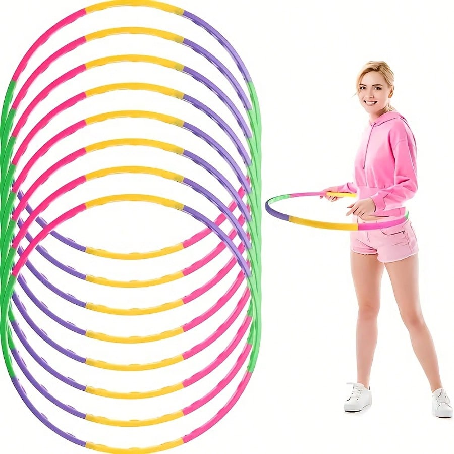 Diseño ligero y duradero de material PVC removible - Opciones de colores variados para fitness, baile y actividades al aire libre - Adecuado para fie