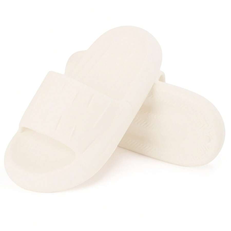 Klippehop Slippers For Men And Women, Summer, Cozislides, Original Super Soft Cloud Shoes, Sandals, Non-Slip Bathing Shoes, Comfortable Slide Slippers - 白色 - 查看 1