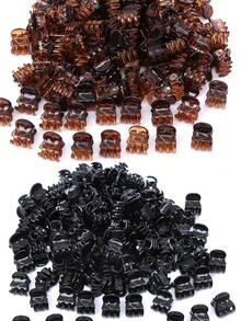 20pcs Mixed Color Mini Hair Clips, Perfect For Women's Hairstyles And Hair Accessories, Strong Grip, Multipurpose Clips, Suitable For Bangs. (Random Colors) Hair Claws, Hair Clips, Hair Pins, Hair Clips, Hair Clips, Hair Claw Clips, Hair Clips, Hair Pins, Hair Clips, Autumn/Winter Women Holiday Outfit Hair Decorations - Multicolor - View 4