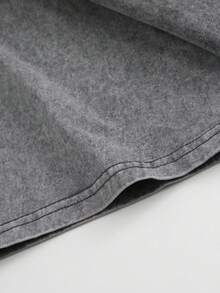 Three-Piece Solid Color T-Shirts Fashion Retro Men's T-Shirts 230g Heavyweight Cotton Dropped Shoulder Design Unisex Short-Sleeve T-Shirts For All Seasons Casual Occasions Gift For Boyfriend 100% Pure Cotton Streetwear Designed For Young People Ideal Gift Between Friends Men's Clothing Men's T-Shirts - 綠色+灰色+杏色 - 查看 6