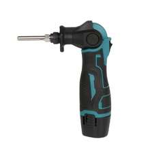 Soldador inalámbrico de 12V, soldador eléctrico portátil de temperatura constante para uso doméstico, herramienta de reparación eléctrica recargable - Azul - Ver 4