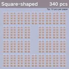 340/240/210/180Pcs Magnetic Nose Strips Or Nasal Dilators, Nose Tapes, Nasal Paches, Nose Clips, Designed To Help Sleep, Expand Nose, Reduce Snoring, Nasal Relief, Increase Airflow And Improve Sleep Quality, And Make Nose Breathing Better. They Are Oil-Free, Skin-Friendly And Sweat-Resistant. - 膚色 - 查看 23