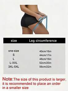 1 对女士防擦伤大腿绷带高弹力硅胶防摩擦保护腿套防勾腿绷带（颜色随机） - 彩色 - 查看 2