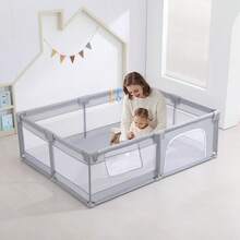 Baby Bed Rails - Grey - View 1