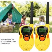 Intercomitien Intercomituya 80-100 metros Simulación inalámbrica juguetes de intercomunicador - Amarillo - Ver 11