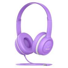Wired Headphones With Safe Volume Limiter,Headphone With Cord 3.5mm Jack, Girls Boys Headphone For School