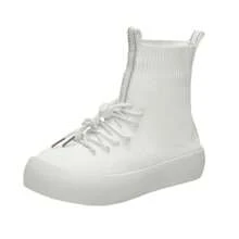 Women Casual Athletic Shoes - 白色 - 查看 2