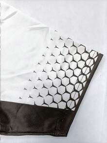 Bộ đồ đạp xe nam, áo nỉ đạp xe có túi sau, áo nỉ đạp xe địa hình tay ngắn - Đen và trắng - Xem 4