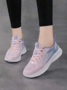 夏季新款多色休闲运动鞋透气女跑步鞋舒适柔软学生校园运动鞋