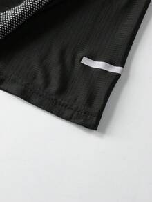 Bộ 5 áo thun nam nhanh khô, áo thun thể thao ngoài trời mỏng tay ngắn co giãn mềm mại, thích hợp cho chạy bộ, đi bộ đường dài, câu cá, mùa hè - Nhiều màu - Xem 7