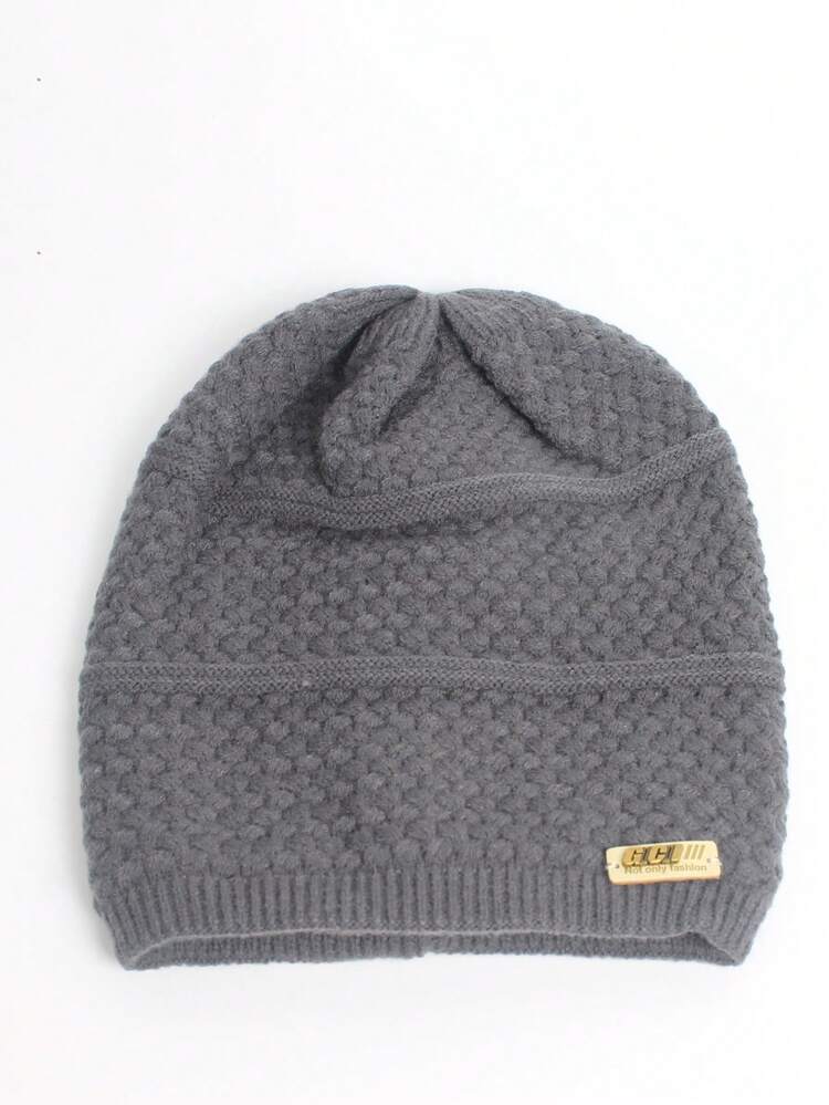 Gorro de invierno cálido de punto para hombres, gorro de punto forrado térmico, gorro, máscara de esquí a prueba de viento, gorro a prueba de frío, invierno para mujeres - Multicolor - Añade 12