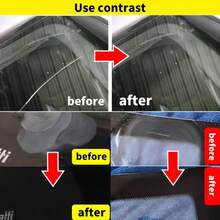 80g Universal Glass Polishing Powder, White Clay Matrix Scratch Repair Compound, For Car Windows And Mirrors, Polishing Abrasive Material, Quickly Restores Glass Clarity