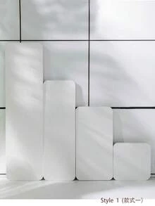 1PC Diatomite Tray - Cup Coaster, Bathroom Counter Toothbrush/Cup Drying Tray, Dining Decor Plate, Absorbent Diatomite Coaster, Soap Dish, Plant Tray - For Kitchen, Dining, Living Room, Bedroom, Bathroom & More