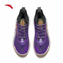 Zapatos de baloncesto profesionales ANTA KAI 1 Jelly  para hombres con absorción de impactos 112441114-13 - Negro/Gris/Morado-9 - Ver 3