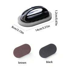 1/2件套厨房魔术海绵刷，多功能海绵清洁刷，水钻金刚砂海绵刷，纯色简易手柄刷，厨房清洁工具，易于清洁，海绵擦洗，适用于锅、平底锅、台面、浴室，清洁去污，多功能清洁海绵，家居用品，厨房配件