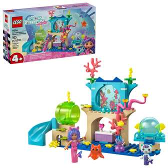  LEGO 11204 Gabby's Dollhouse The Movie Mermaid Gabby's Aquarium Adventure