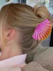 3er-/9er-/18 Stücke Muschelförmige Haarspangen aus ABS-Kunststoff, lässige Haarspangen, ideal für Strand, Reisen, Partys, Urlaub, Schulanfang, Winter-Haarclips (Neuheiten 2025), süße Haarspangen, Haaraccessoires