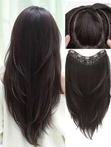 分层波浪夹式接发、丰盈发片和卷发片