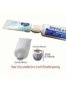 Plastic Toothpaste Tubes And Facial Cleanser Adapters And Dispensing Bottles, Convenient Toothpaste And Facial Cleanser Refills, Cosmetic Hose Bottles, Facial Cleanser Colloid Hoses, Toothpaste Dispensing Tool Sets, Home Accessories, Travel Packs - Multicolor - View 6