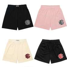 EE  Basic Summer Running Shorts Men Sport Fitness Shorts Training Quick Dry Gym Men Shorts Jogger Gym Shorts Men - 杏子黑標 - 查看 1