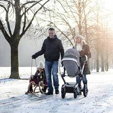 Baby Stroller Warm Gloves, Stroller Windproof Cover Gloves For Winter Outdoor, Waterproof And Frost-Resistant Handlebar Protective Cover For Stroller In Snow - Multicolor - View 7