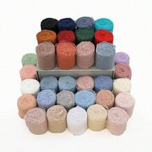 1 Roll 5M Long 38mm INS Style Chiffon Ribbon With Fringe Edges, Suitable For Bouquets, Gifts, Weddings