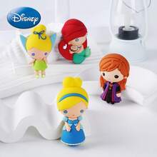 Disney 1个官方授权3D泡沫磁铁冰箱贴 可爱卡通人物厨房冰箱贴纸 书架装饰配件 旅行生日礼物 - 紅色 - 查看 3