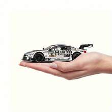 RMZ 1:43 Scale Diecast BMW M4 DTM Racing Car Model, Children Toy Car, Sliding Car Model, Birthday Gift For Boys