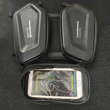 Large Capacity High-Quality Bicycle Handlebar/Saddle Bag - Adjustable Installation, Suitable For Mountain Bike Handlebars, Durable Black Cycling Gear, Can Safely Store Phone, Keys, Essentials, Suitable For Night Riding | High Visibility Material, Bicycle Accessories