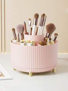 1 件 5 槽 360 度旋转笔筒收纳桶,办公桌笔筒,办公桌收纳盒及配件,桌面收纳文具用品收纳盒,可爱铅笔杯桶,适用于办公室、学校、家庭返校、返校、学校用品、铅笔盒、铅笔袋、书包 - 均碼 - 查看 17