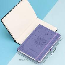 Lank Notebook Diary, 160 Sheets/320 Pages, 100gsm Thick Paper, A5 Hardcover Cover, Painting Art Sketchbook, No Grid Lines, Ordinary Sketchbook, Suitable For Men And Women's Work And Writing, 5.78 X 8.34,For School Supplies,Back To School